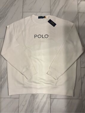 Men’s Polo Ralph Lauren Big and Tall Double Knit Pullover Sweatshirt